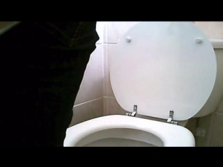 even filmed the toilet