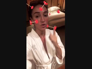 olga buzova in a dressing gown in the seychelles 11/23/18 2 milf