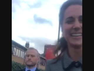 kate middleton comments on meghan markle's pregnancy for the first time (video) big ass milf