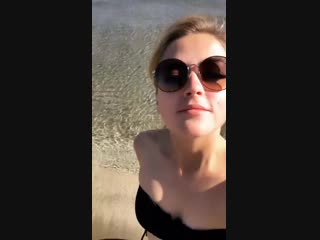 video of anna mikhailovskaya in a swimsuit in cyprus oct 2018 2