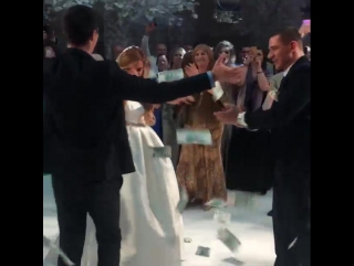 ksenia borodina dancing lezginka at her wedding milf