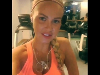 maria pogrebnyak in the gym