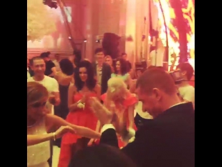 pregnant ksenia borodina incendiary dances lezginka at a wedding on july 3, 2015 milf