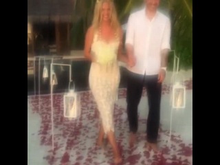 wedding of victoria lopyreva milf