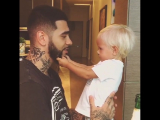 timati with daughter alice after the departure of alena shishkova